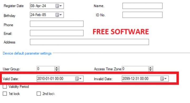 Gym user validity software with Accesscontrol Price in bd